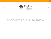 Tablet Screenshot of englishtarragona.com